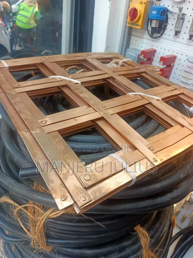 500x500mm Copper Earth Mat - 1