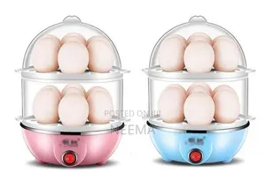 Double Egg Poacher/Boiler - Pink