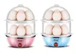 Double Egg Poacher/Boiler - Pink - 1