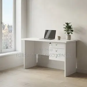 120cm Clerical Laptop Desk - White