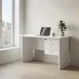 120cm Clerical Laptop Desk - White - 1