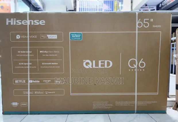 Hisense 65" QLED Smart TV (Modeli ya 2026) - 1