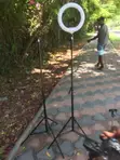 10-Inch Ring Light with 2.1M Tripod & Remote - 2