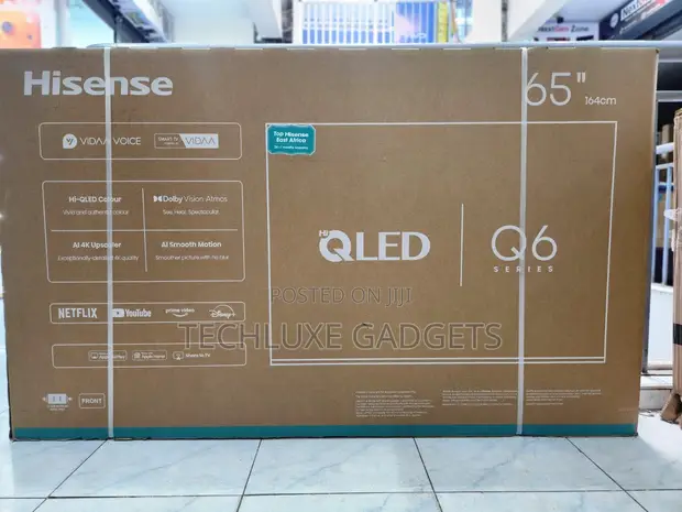 Hisense 65" QLED 4K UHD Smart TV (65Q6) - 1