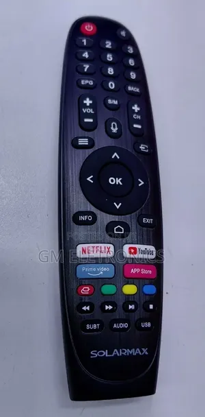 Original Solarmax Voice Smart TV Remote Control + Batteries