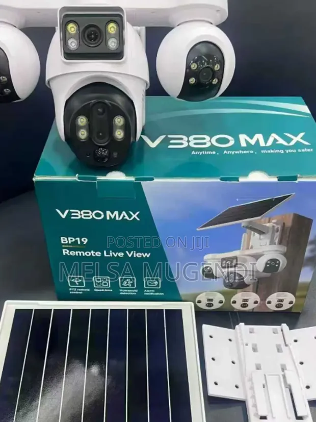 Kamera ya CCTV ya V380 Max 4 HD Isiyo na Waya - 1