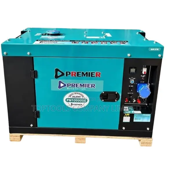Premier PM8500SE 8.5kVA Silent Diesel Generator - 1