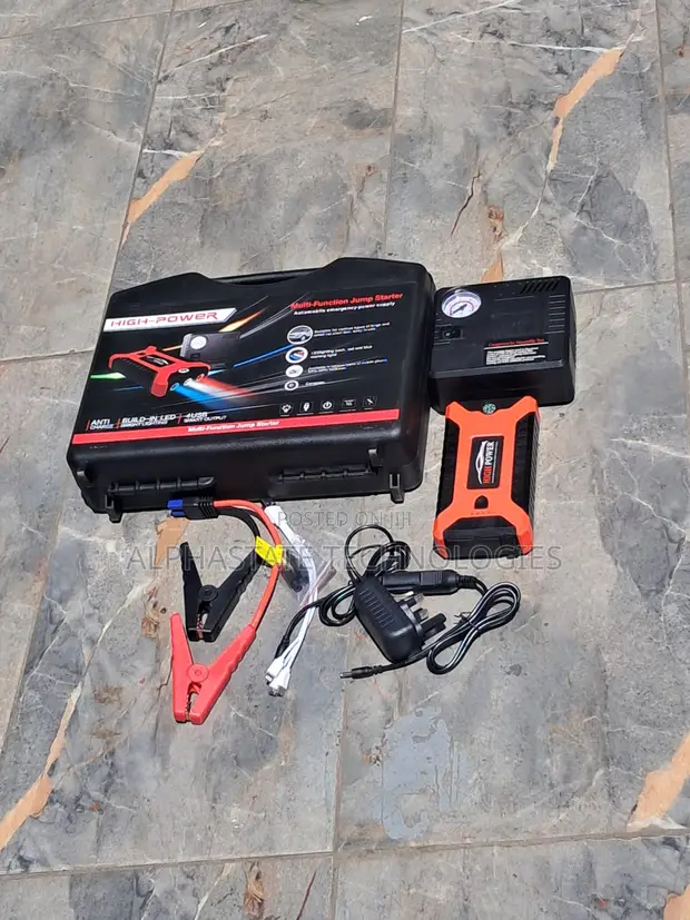 Heavy Duty Car Jump Starter Kit na Vifaa - 1