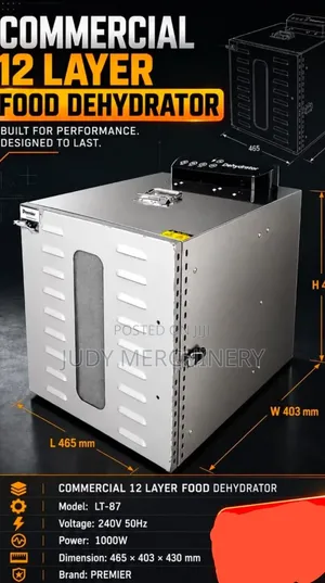 Commercial Food Dehydrator - Premier