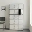 Heavy-Duty Metallic Office Locker Cabinet - 3