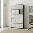 Heavy-Duty Metallic Office Locker Cabinet - 4