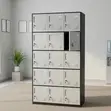 Heavy-Duty Metallic Office Locker Cabinet - 5