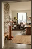 Executive Mahogany Office Coat Hanger Stand - 3
