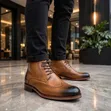 Viatu vya Clarks vya Ngozi Rangi ya Tan kwa Wanaume - 2