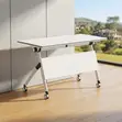 120x60cm Foldable Movable Office & Training Desk - 1