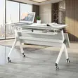 120x60cm Foldable Movable Office & Training Desk - 2