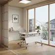120x60cm Foldable Movable Office & Training Desk - 5