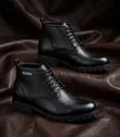 Fendi Black Leather Boots - 1