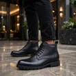Fendi Black Leather Boots - 2
