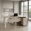 Ofisi ya Executive Desk - 1.6 Meter, Kahawia - 1