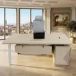 Ofisi ya Executive Desk - 1.6 Meter, Kahawia - 3