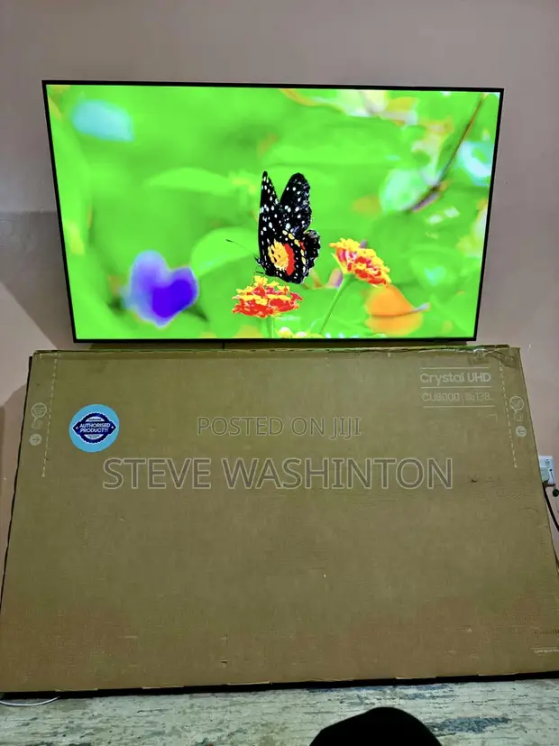 Samsung 55" Crystal UHD 4K Smart TV (CU8000) - 1