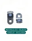 Vishikilia Rafu za Kioo za Metali 8mm - 2