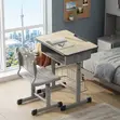 Home Study Desk and Chair Set for Kids - 4