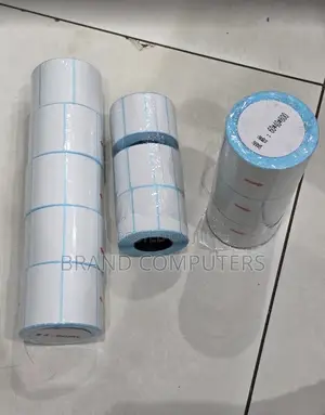 Thermal Barcode Stickers 38mm x 25mm - 800 Pieces