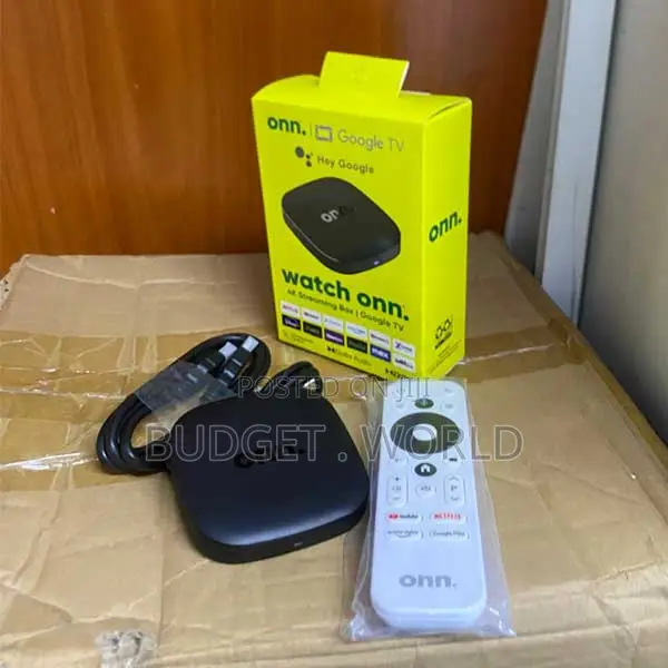 Onn Google TV Streaming Box - HD/4K - 1