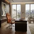 Managers Brown Reclining Office Chair - 3