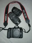Canon 70D DSLR na Lenti za 70-300mm na 18-55mm - 1