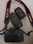 Canon 70D DSLR na Lenti za 70-300mm na 18-55mm - 2