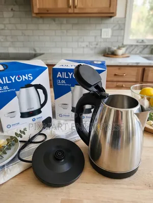 Ailyons 2L Kettle ya Umeme ya Stainless Steel