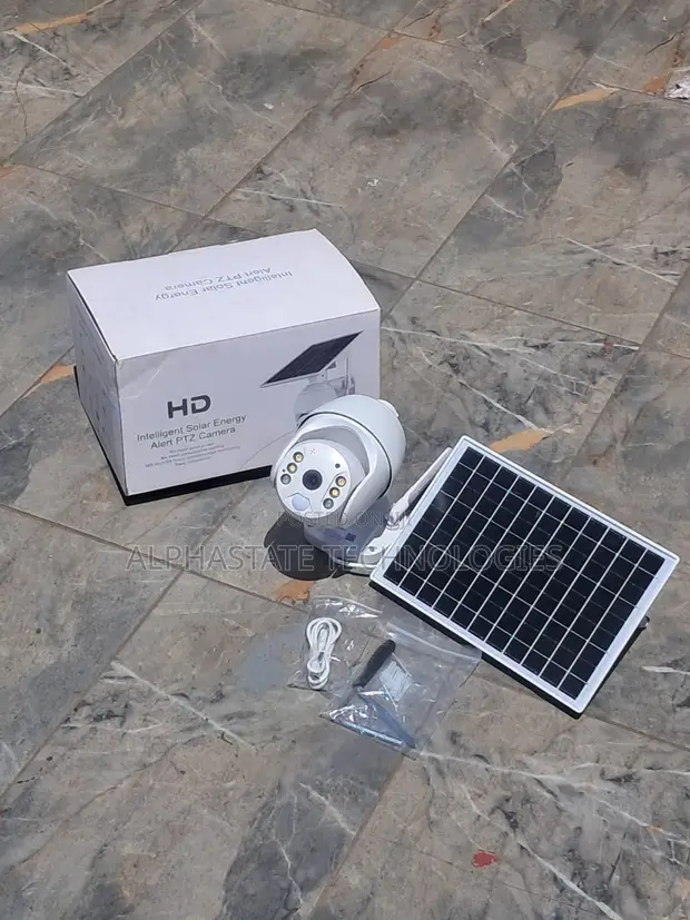 Kamera ya CCTV ya Solar PTZ Isiyo na Waya na Mwonekano wa Usiku - 1