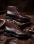 Timberland Viatu vya Ngozi Rangi ya Kahawa - 2
