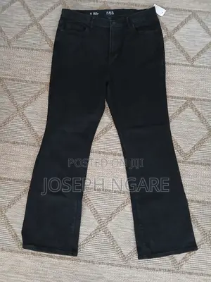 Thrifted Women's High-Rise Vintage Bootcut Jeans - W39