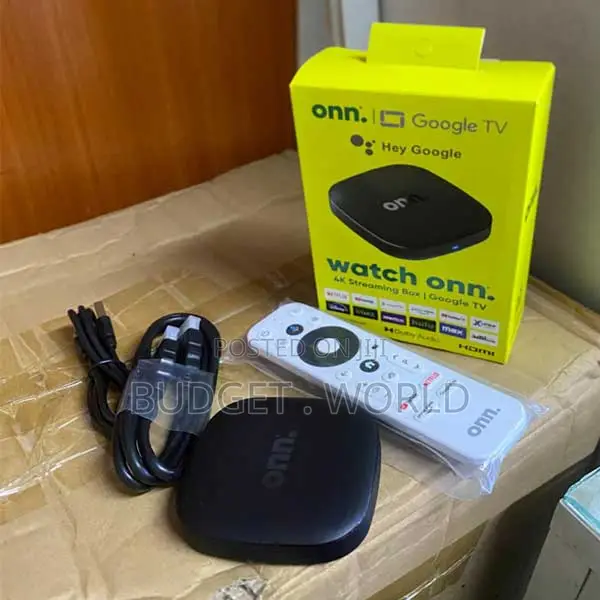 Onn. Google TV 4K Streaming Device - 1
