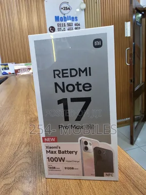 New Xiaomi Redmi Note 17 Pro Max 512GB Purple