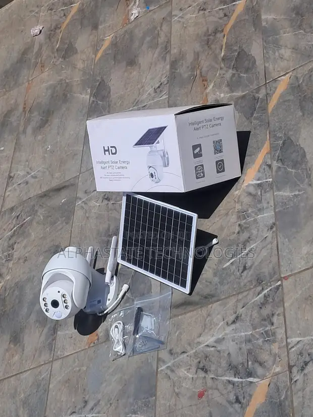 UBox 4G Solar Powered PTZ CCTV Camera - 1