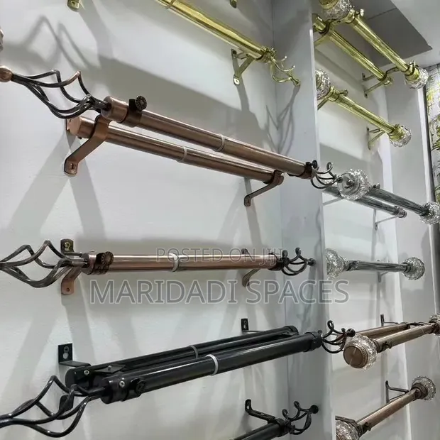 Adjustable/Expandable Curtain Rods - Home Interiors - 1