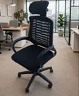 Kiti Kipya cha Kompyuta chenye Headrest Inayoweza Kurekebishwa - 1