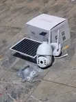 4G Solar PTZ Camera for Farm, Shop, Home Security - 2