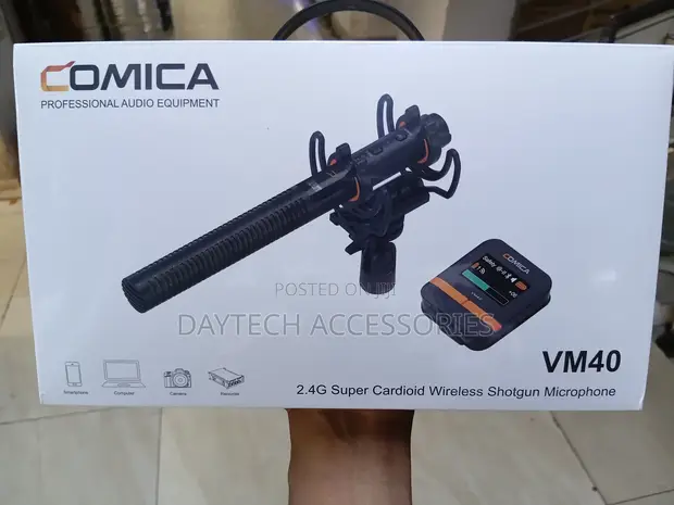 Comica VM40 Shotgun Microphone 48kHz/32-Bit Float Recording - 1