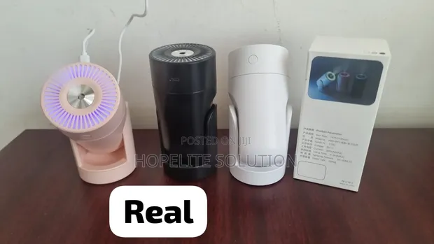 7-Color Adjustable Angle 220ml Shaking Head Humidifier - 1
