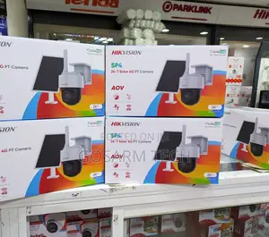 Hikvision SP4 4G Solar CCTV Camera - Smart Tracking, Two-Way Audio
