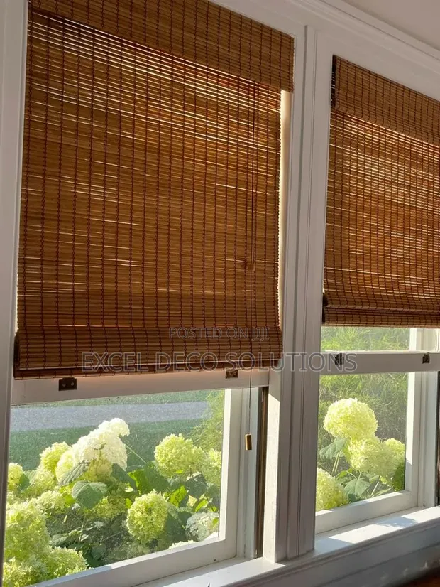 Excel Deco Bamboo Blinds for Living Rooms - 1