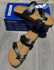 Women's Black Dot Sandals - 1