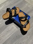 Women's Black Dot Sandals - 2