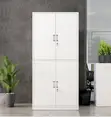 Four-Door Lockable Steel Storage Cabinet - 5
